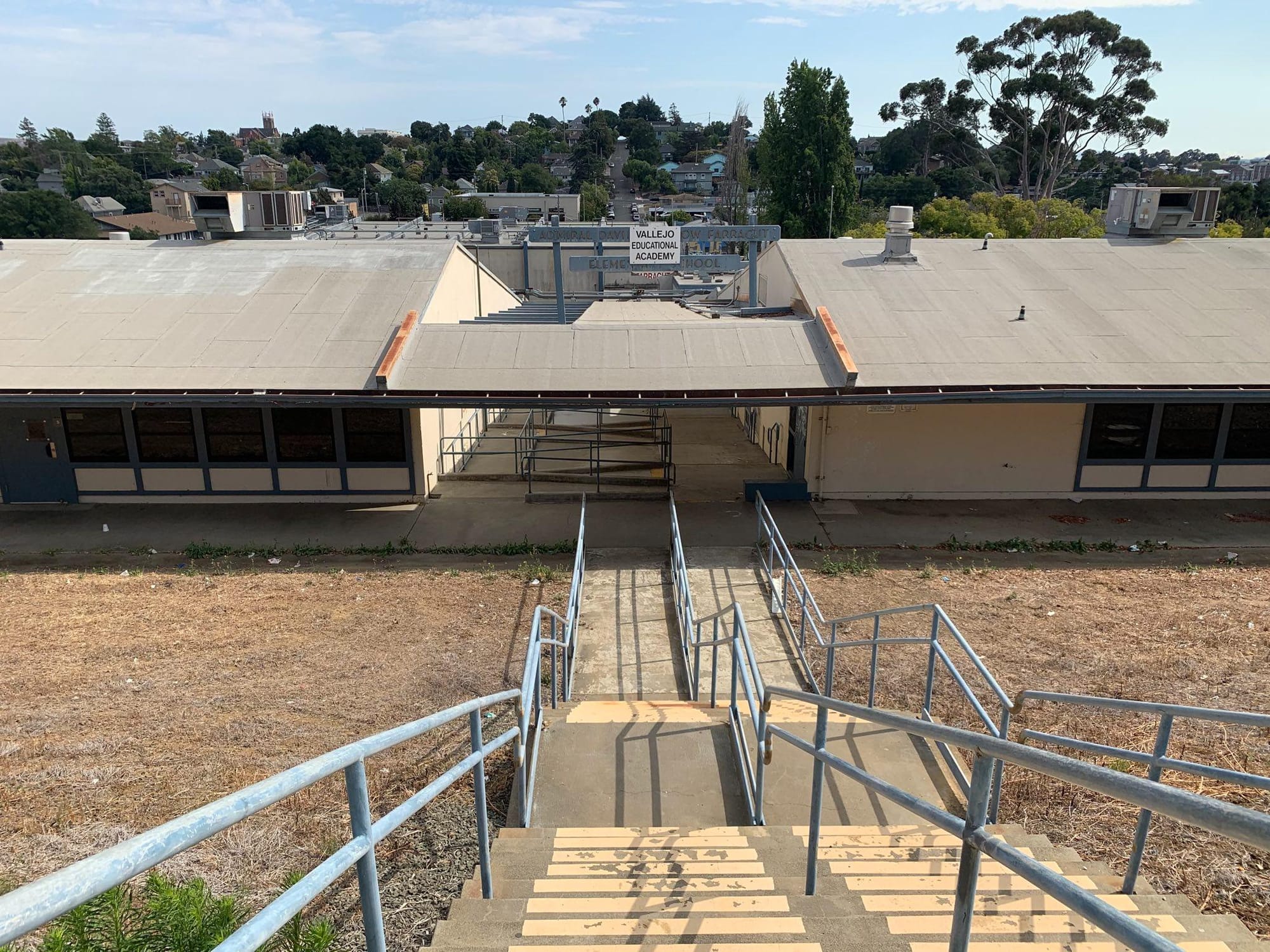 The former Farragut Elementary School site is leased to the city of Vallejo