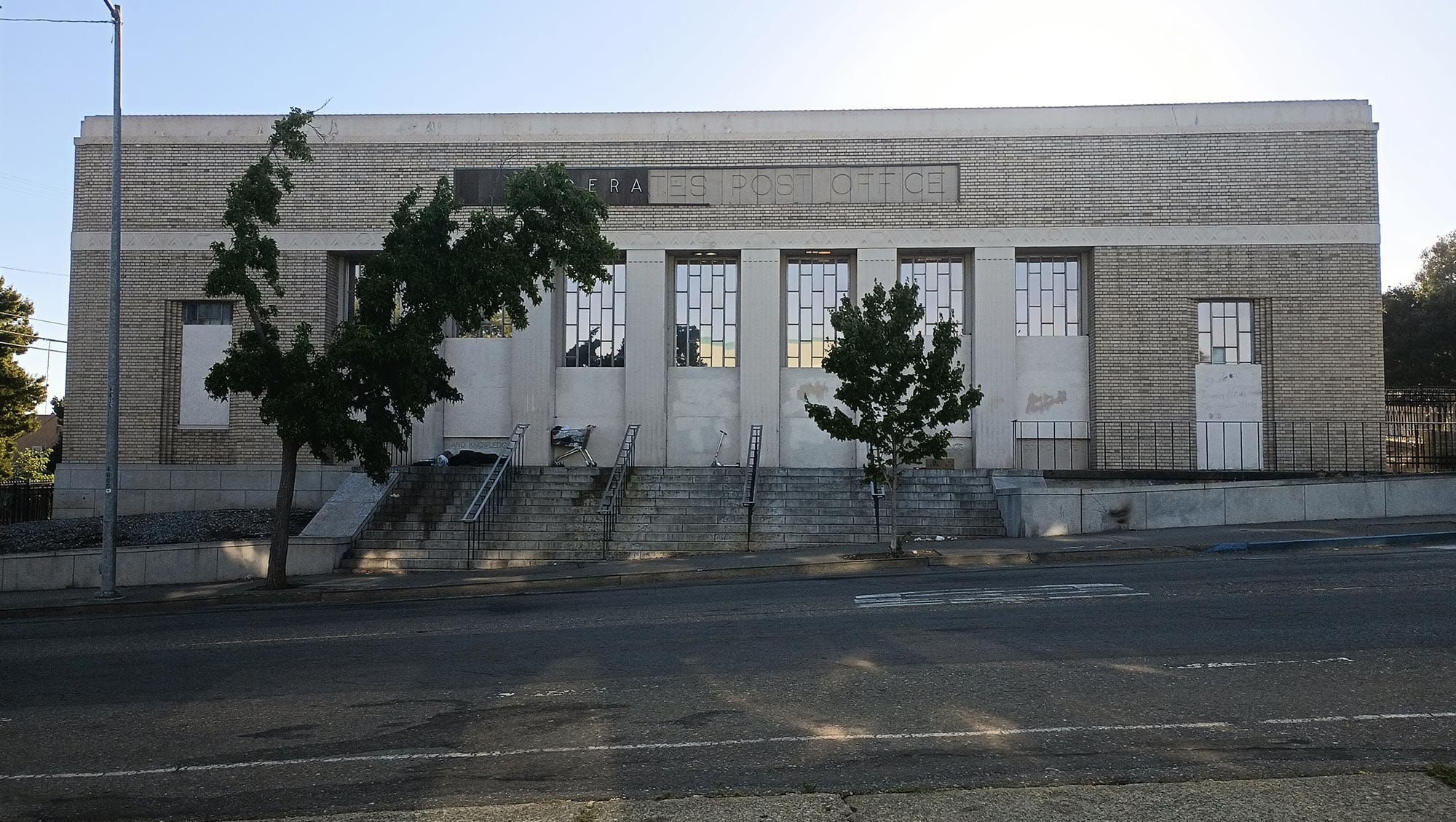 A former U.S. Post office and Federal Building on Marin Street.