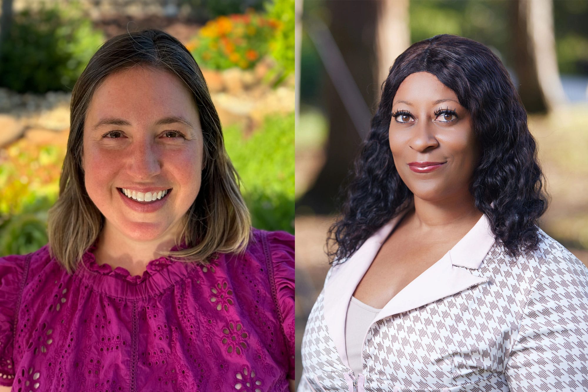 Janny Manasse and Kashanna Harmon-Lee are running for Benicia Unified School District Trustee Area 3. Photos courtesy of the candidates.